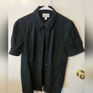 LOFT Elegant Black Top